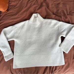 & Other Stories Cream Turtleneck Sweater